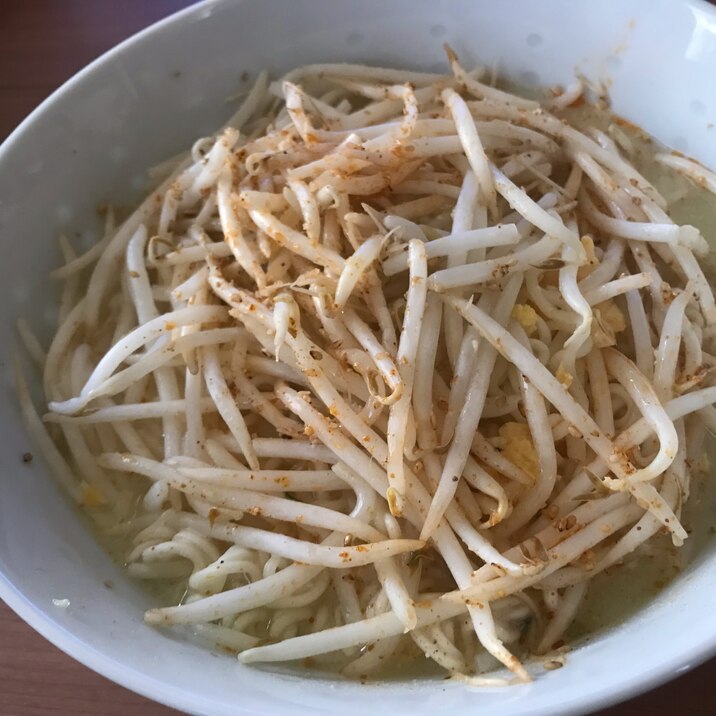 鍋いらず　レンジで簡単サンラースタミナラーメン